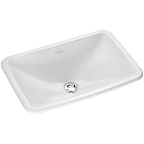 Встраиваемая раковина - LOOP & FRIEND: 614500 - Villeroy & Boch - из фарфора / прямоугольная / современная