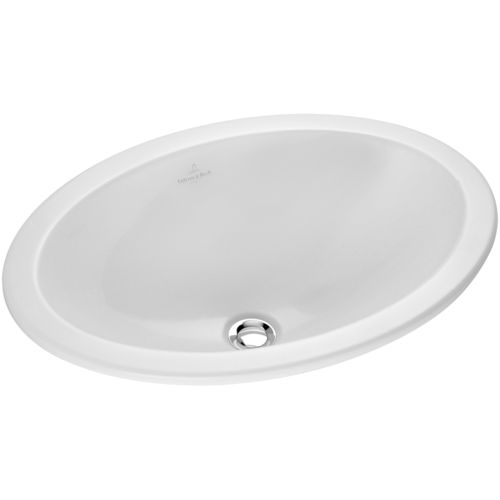 Встраиваемая раковина - LOOP &amp; FRIENDS: 615520 - Villeroy & Boch - из фарфора / овальная / современная