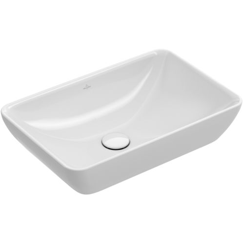 Настольная раковина - VENTICELLO: 411355 - Villeroy & Boch - из фарфора / прямоугольная / современная
