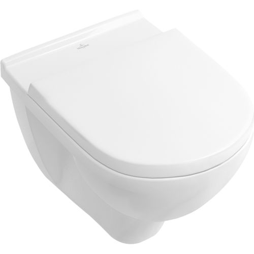 Подвесной унитаз - O.NOVO: 566010, 5660RO - Villeroy & Boch - из керамики / безободковый / современный