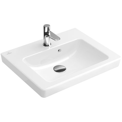Подвесная раковина - SUBWAY 2.0: 73155G - Villeroy & Boch - из фарфора / для детей / прямоугольная