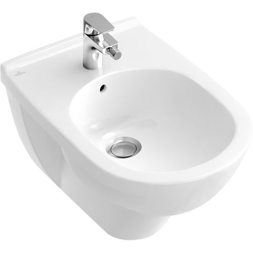 Подвесное биде - O.NOVO: 546000 - Villeroy & Boch - из фарфора