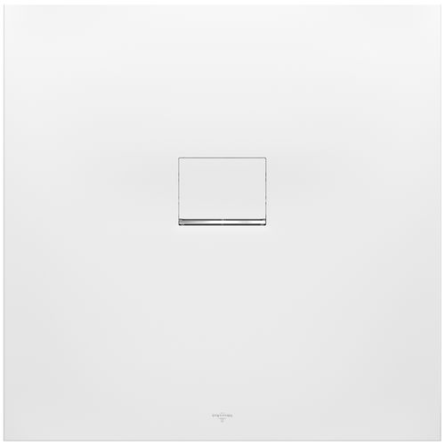 Квадратный душевой поддон - SQUARO INFINITY : UDQ1010SQI1V  - Villeroy & Boch - напольный / из керамики