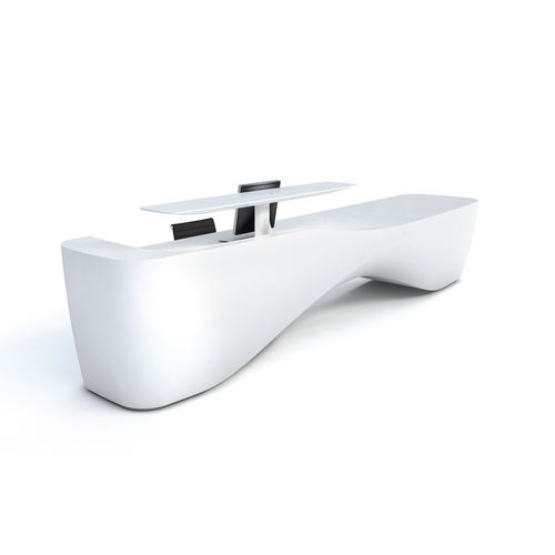 Административная стойка из Solid Surface - KIN I - ISOMI