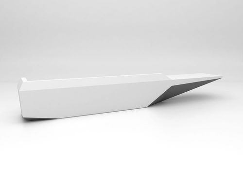 Модульная административная стойка - FOLD 5 - ISOMI - из Solid Surface