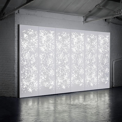 Декоративная панель для настила - LIGHT WALL - ISOMI - настенная / из Solid Surface / для профессионального использования