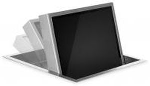 Сенсорный экран для столов для конференций - SFOL156W-10 - SOLTEC S.L. - фиксированный / механизированный / откидной