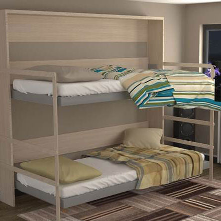 Многоярусная кровать - NATHAN - smqrt beds - откидная / односпальная / современная