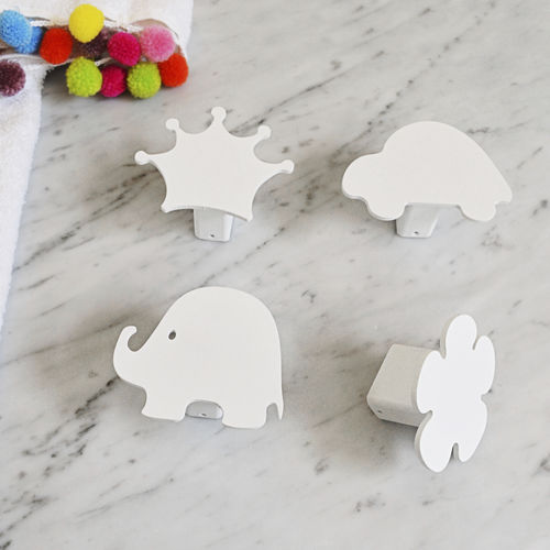 Современный крючок - KIDS COLLECTION - mg12 - из алюминия / индивидуальный / для ванной комнаты