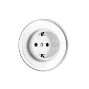 Электрическая розетка - 100638 / 100663 / 100639 / 100664 - Classic Comfort - настенная / из дюропласта / из Bakelite®