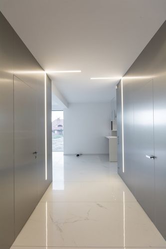 Дверь для гардеробной для интерьера - LAMINATES - ZEROMUR Perfect Doors - из алюминия / из ламината / створчатый