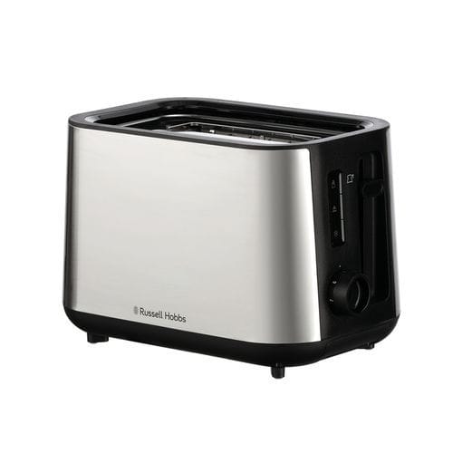 Тостер 2 ломтика - CLASSICS - RUSSELL HOBBS - для профессионального использования / черный / серый