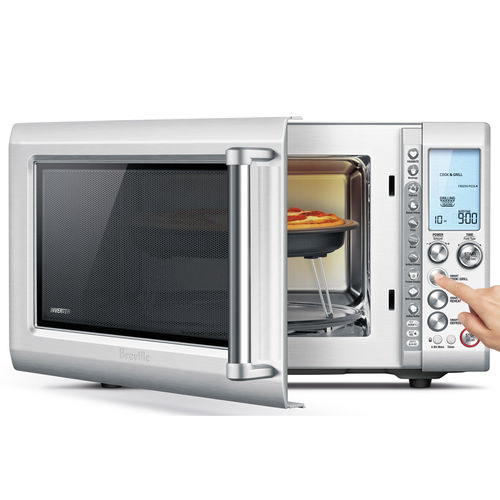 Печь для пиццы для бытового использования - QUICK TOUCH™ : BMO700BSS - BREVILLE - электрическая / микроволновая / автономная