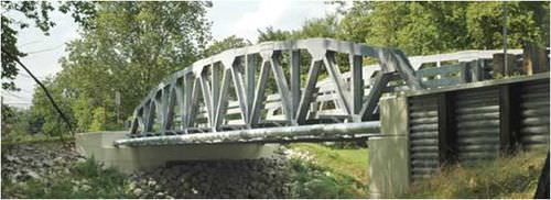 Мост из алюминия - CAMBRIDGE - Short span steel - с решеткой / дорожный