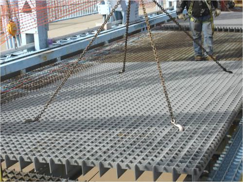 Напольный настил из стали - OPEN GRID - Short span steel