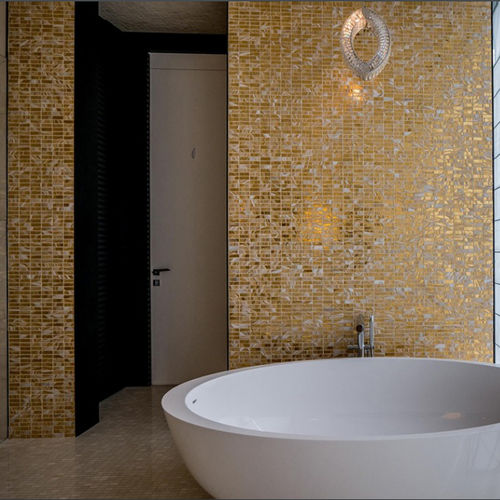 Мозаика из муранского стекла - GOLD - D.I. Più srl - ANDRETTO DESIGN - глянцевая / для интерьера / настенная
