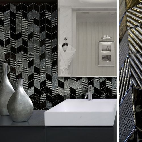 Плитка из муранского стекла - 621 - D.I. Più srl - ANDRETTO DESIGN - полированная / для интерьера / для наружного применения