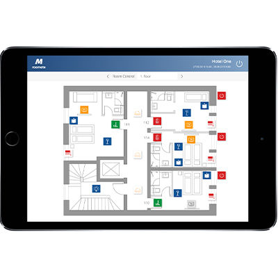 Программное обеспечение для управления - MTZ&reg; ROOM AUTOMATION - MIDITEC - для систем автоматизации зданий