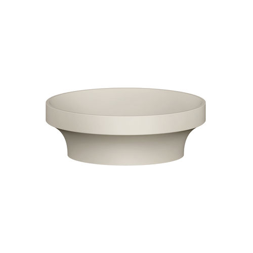 Настольная раковина - 66601 - GESSI SPA - из CristalPlant® / круглая / без отверстия