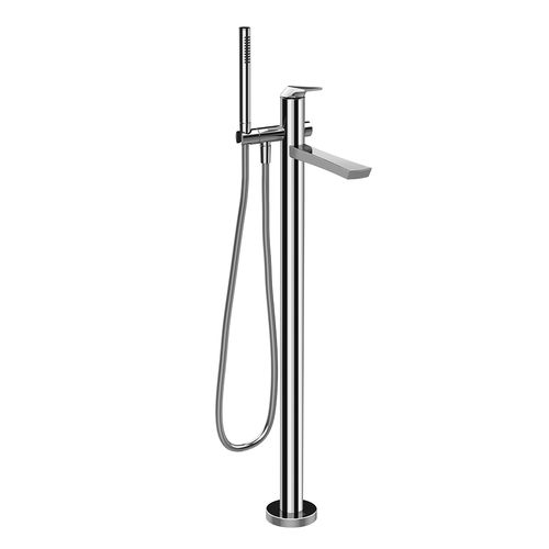 Однорычажный смеситель для ванной - 72028 - GESSI SPA - напольный / из латуни / для ванной комнаты