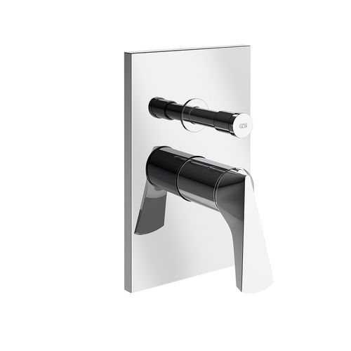 Однорычажный смеситель для душа - 72079 - GESSI SPA - настенный / из латуни / для ванной комнаты