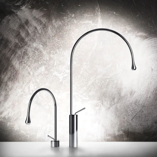 Однорычажный смеситель для раковины - GOCCIA : 33610 - GESSI SPA - настольный / из металла / для ванной комнаты