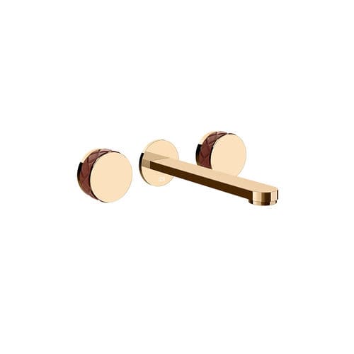 Однорычажный смеситель для раковины - AREA PRO - GESSI SPA - настенный / из металла / для интерьера