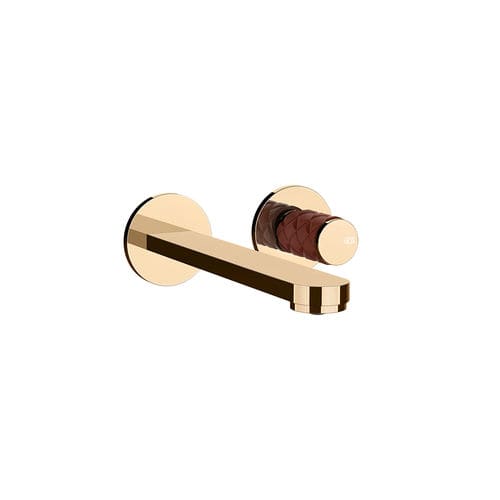 Однорычажный смеситель для умывальника - AREA PRO - GESSI SPA - настенный / из металла / для ванной комнаты