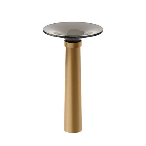 Раковина на ножке - AREA PRO - GESSI SPA - из металла / со встроенной столешницей / круглая