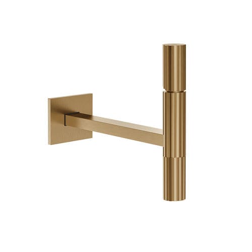 Однорычажный смеситель для раковины - AREA PRO - GESSI SPA - настенный / из металла / для ванной комнаты