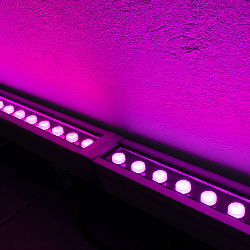 Прожектор IP65 - XFLOW S - Arelux - светодиодный / RGB / для профессионального использования