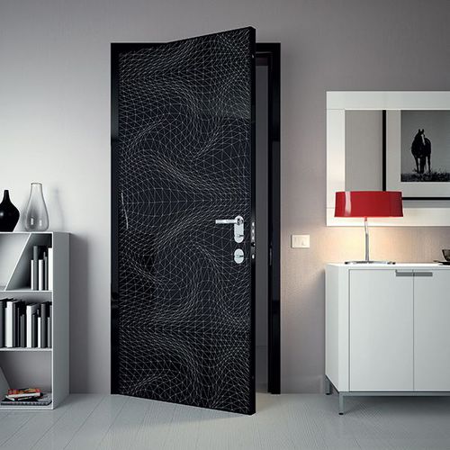 Дверь для интерьера - ESSENZIA - Di.Bi. Porte Blindate - из стали / створчатая / заподлицо