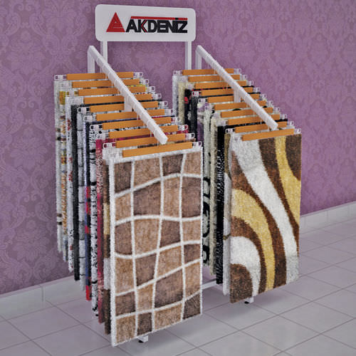 Выставочный стенд для ковров из металла - AK 301 - AKDENIZ Display Systems - для торговли