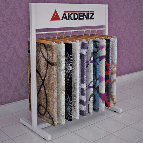 Выставочный стенд для ковров из металла - AK 302 - AKDENIZ Display Systems - для торговли
