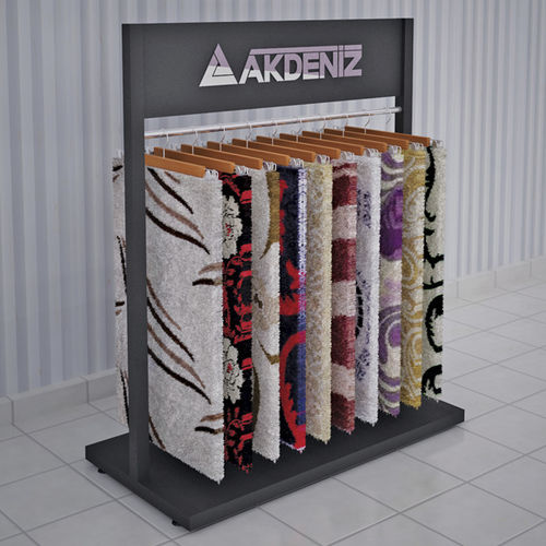 Выставочный стенд для ковров из металла - AK 303 - AKDENIZ Display Systems - для торговли