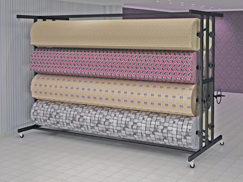 Выставочный стенд для ковров из металла - RLS-13 - AKDENIZ Display Systems - для торговли