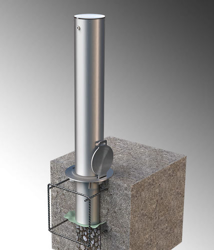 Защитный боллард - IBR / SSR  - CALPIPE SECURITY BOLLARDS - неподвижный / из нержавеющей стали / из углеродистой стали