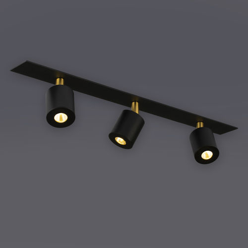 Светильник на рейке LED - TWIST - LED LAB - круглый / из алюминия / для профессионального использования