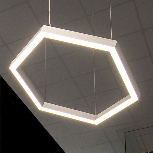 Подвесной светильник - HEXAGON - LED LAB - LED / шестиугольный / IP20