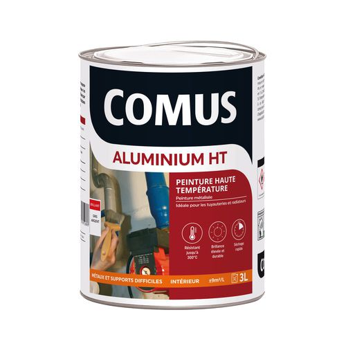 Адгезионная краска - ALUMINIUM HT  - Comus - термоизоляционная / для наружного применения / для закрытых зданий