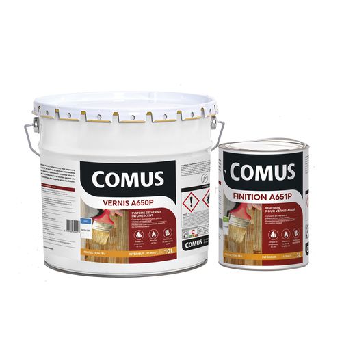 Изоляционный лак - A650P & A651P - Comus - для дерева / матовый / сатинированный