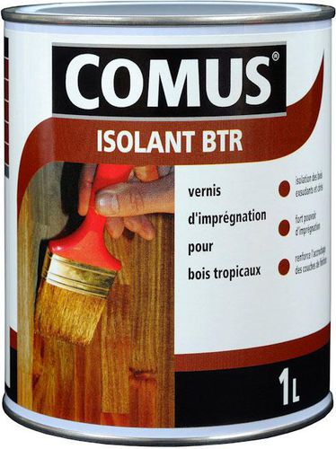 Лак для холодной пропитки - B.T.R  - Comus - изоляционный / для дерева / сатинированный