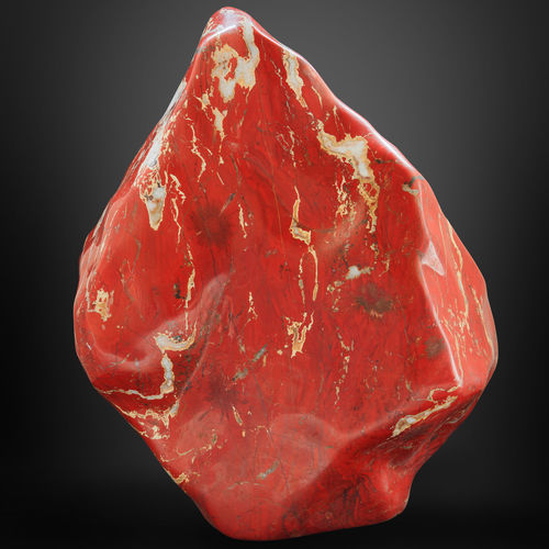 Скульптура из натурального камня - GUIDERO_RED_JASPER_GEMSTONE_RSJ16_294kg - GUIDERO Holland BV
