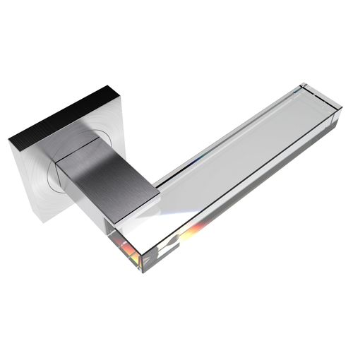 Ручка для стеклянной двери -  GUIDERO™ Pacha - GUIDERO Holland BV - из нержавеющей стали / из кристалла / современная