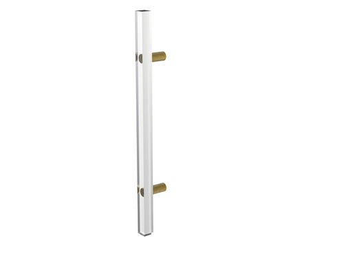 Стационарная дверная ручка для двери - TRESOR 35 SS SATIN - GUIDERO Holland BV - из кристалла / современная