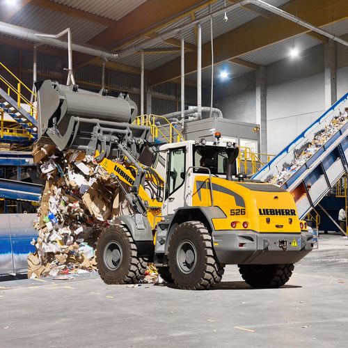 Погрузчик на колесах - L 526 - Liebherr  - Tier 4 Interim / для строительства / дизельный