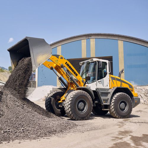 Погрузчик на колесах - L 546 - Liebherr  - дизельный / для строительства / Tier 4 Interim