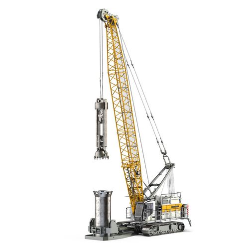 Гидравлический подъемный кран - HS 8070.1 - Liebherr  - гусеничный / для разгрузочно-погрузочных работ / для подъема