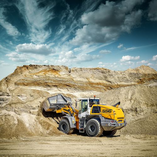 Погрузчик на колесах - L 556 XPOWER - Liebherr  - дизельный / для строительства / Tier 4 Interim