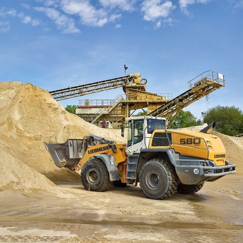 Погрузчик на колесах - L 580 XPOWER - Liebherr  - дизельный / для строительства / Tier 4 Interim